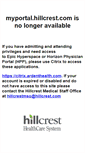 Mobile Screenshot of myportal.hillcrest.com